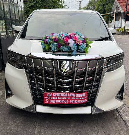 sewa alphard facelift putih surabaya, sewa mobil pengantin alphard facelift putih surabaya