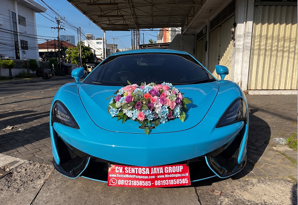 sewa mclaren surabaya, sewa mobil mclaren wedding car surabaya